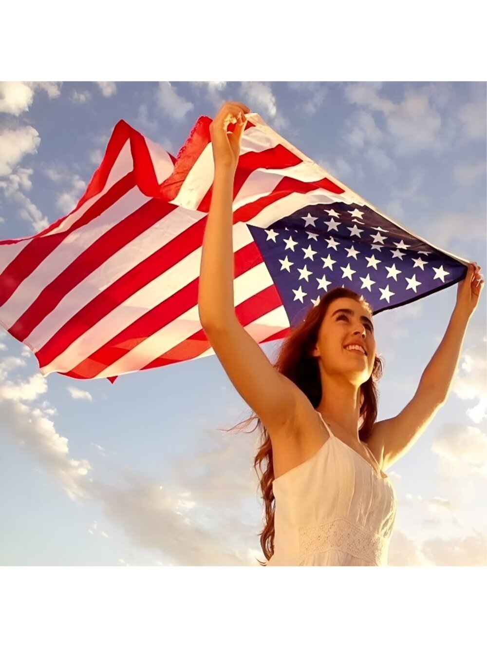Anley Fly Breeze 3x5 Foot American US Flag - Vivid